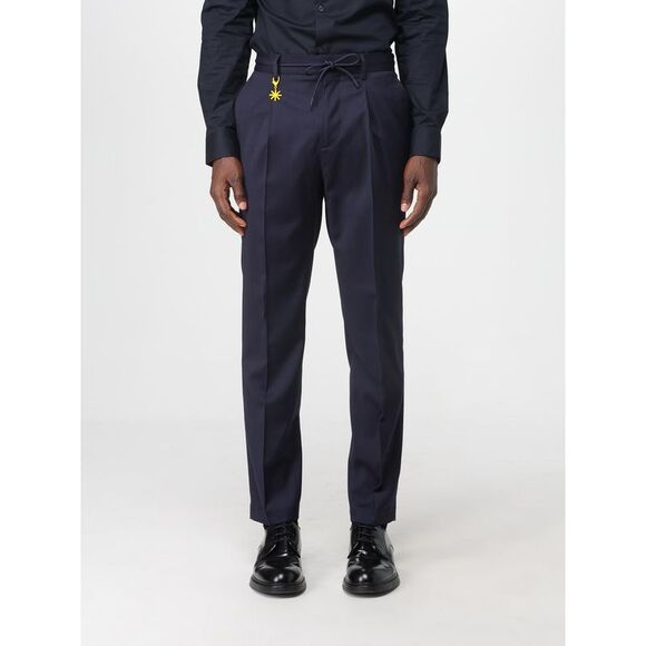Manuel Ritz Pants Men Blue